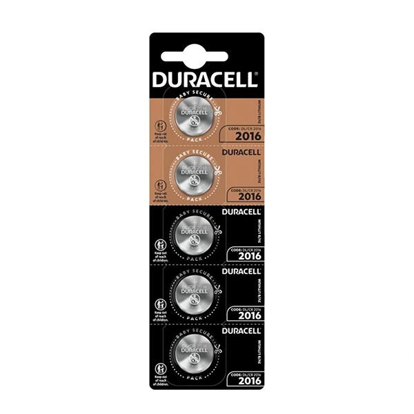 Duracell CR 2016 3v Düğme Pil
