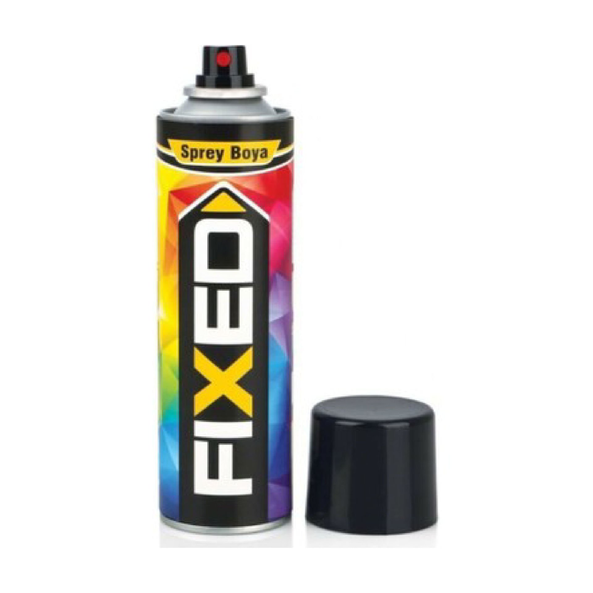 Sgs Fıxed 225 ml Siyah Sprey Boya
