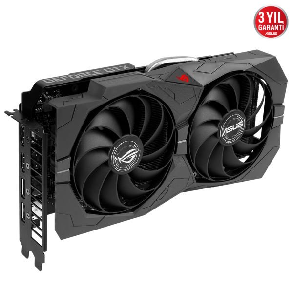 Asus ROG Strix GeForce GTX 1650 4GB 128Bit GDDR6 PCI-E 3.0 (ROG-STRIX-GTX1650S-A4G-GAMING) Ekran K