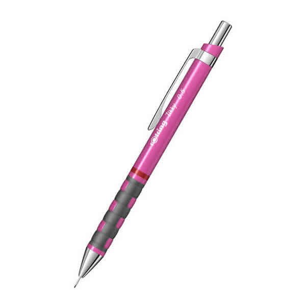 Rotring Tikky 0,5 mm Neon Pembe Mekanik Kurşun Kalem