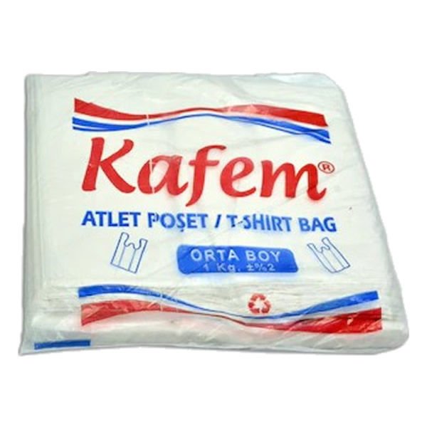 Kafem 1000 gr Orta Boy Atlet Poşet