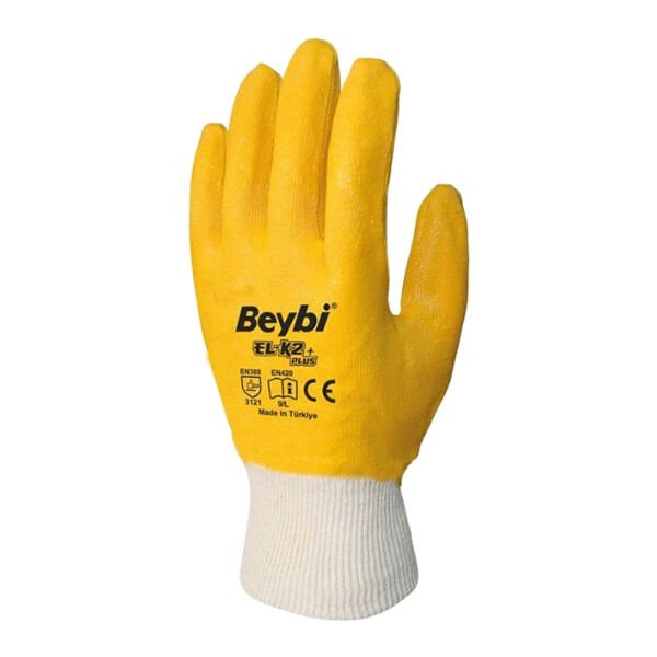 Beybi EL-K2+Plus No:10 Tam Nitril Kaplama Eldiven