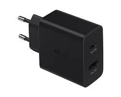 Samsung EP-TA220N Siyah 35W Çift Çıkışlı USB Type-C Şarj Adaptörü