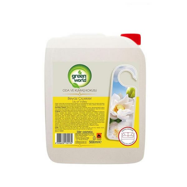 Green World 5 lt Bahar Ferahlığı Oda ve Kumaş Kokusu