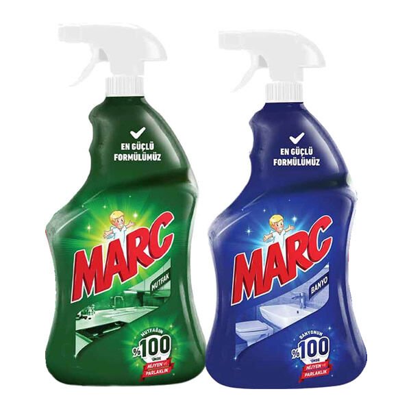 Marc Banyo Sprey 750 ml + Mutfak 750 ml Set