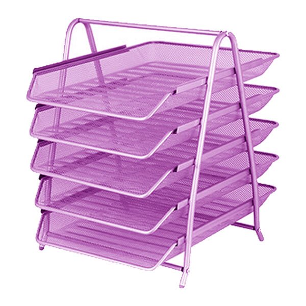 Inox 3950 5 li File Pembe Evrak Rafı