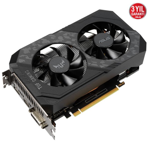 Asus TUF-GTX1650-O4GD6-P-Gaming GDDR6 4GB OC 128-Bit Ekran Kartı (TUF-GTX1650-O4GD6-P-GAMING)
