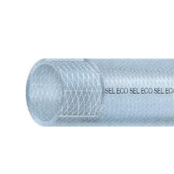 Sel Şeffaf Örgülü Eco Pvc 1/2 Su Hortumu