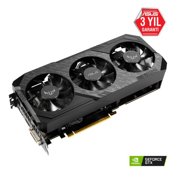 Asus TUF 3 GeForce GTX 1660 OC Gaming 6GB 192Bit GDDR6 DX(12)  (TUF 3-GTX1660-O6G-GAMING)