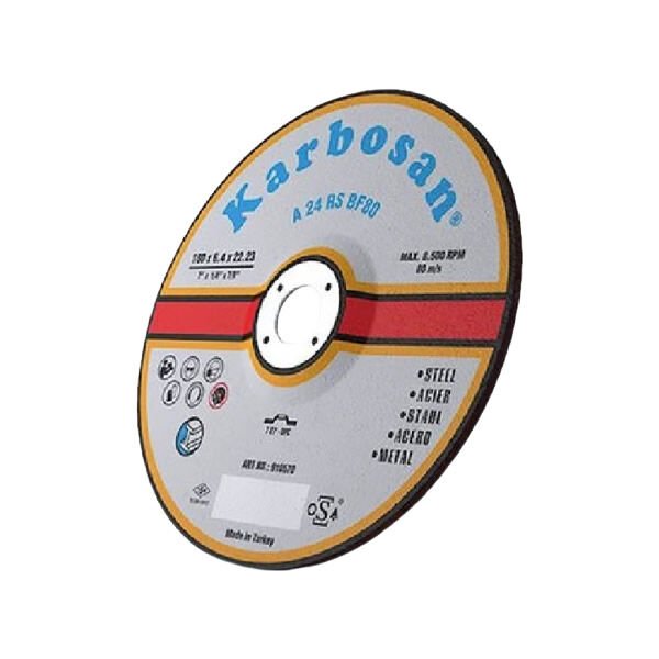 Karbosan 930340 180X6.4X22.23 Flap Disk Taşlama