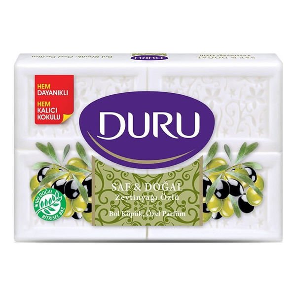 Duru 4x150 gr Saf & Doğal Zeytinyağlı Kalıp Sabun