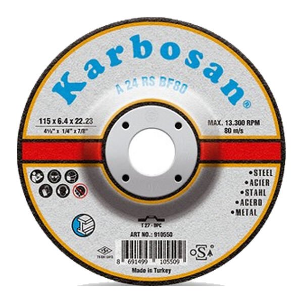 Karbosan 910570 180X6.4X22.23 Metal Taşlama
