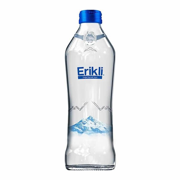 Erikli 12 li 0,33 lt Cam Şişe Su