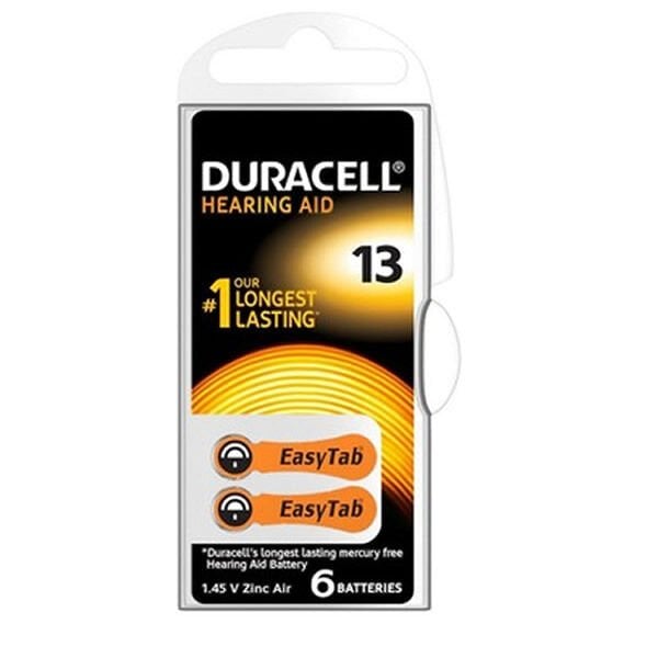 Duracell 13 Numara Kulaklık Pili 6Lı Paket