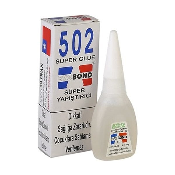 Evobond 502 20 gr Süper Yapıştırıcı