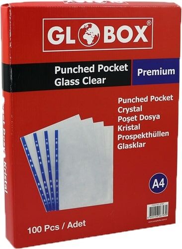 Globox 6793 A4 100 lü Cristal Poşet Dosya