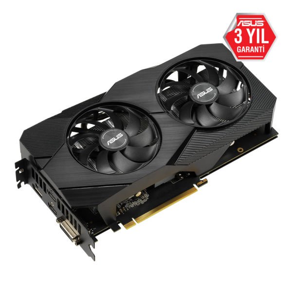 Asus Dual GeForce RTX 2060 EVO 6GB 192Bit GDDR6 (DX12) PCI-E 3.0 Ekran Kartı (DUAL-RTX2060-6G-EVO)