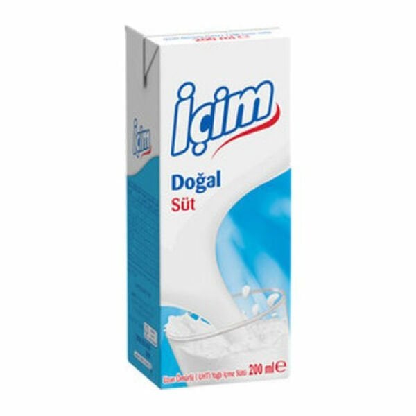 Ülker İçim Doğal Süt 200ml