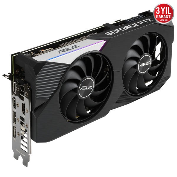 ASUS Dual GeForce RTX 3070 8GB 256Bit GDDR6 DUAL-RTX3070-8G Ekran Kartı
