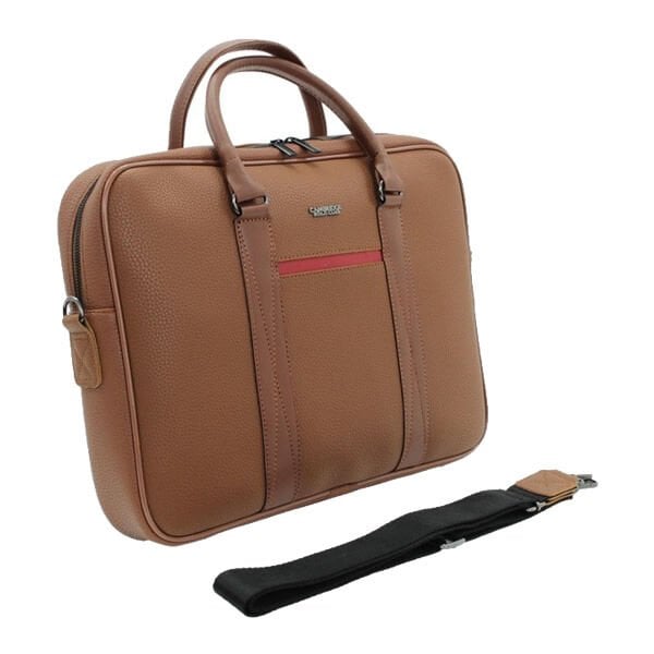 Cambridge Polo Club 50099 Kahverengi Suni Deri Evrak Çantası