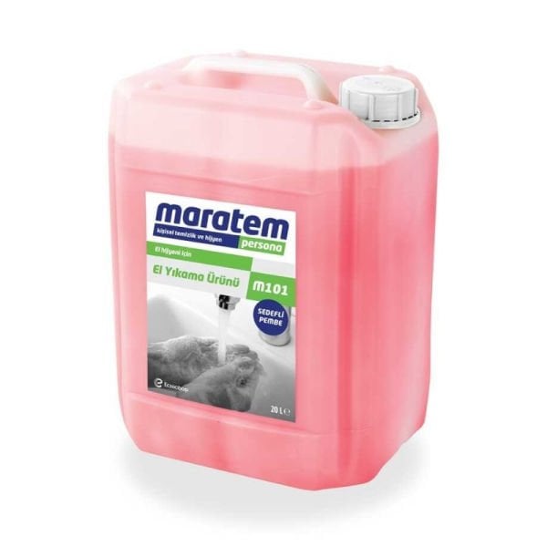 Maratem M101 El Yıkama Ürünü Sedefli Pembe 20lt