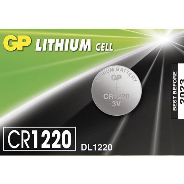 Gp CR1220-C5 3V Lityum Düğme Pil 5'li Paket