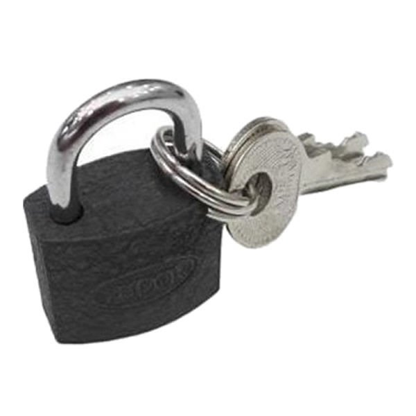 Ebax 553264 20 mm Titanyum Kaplama Siyah Asma Kilit