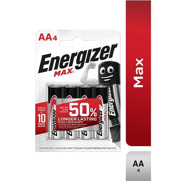 Energizer Aa Multipack Kalem Alkaline 1.5V Pil 4 Adet