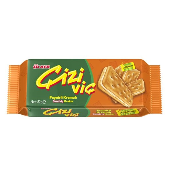 Ülker 82 gr Peynirli Sandviç Kraker Çiziviç