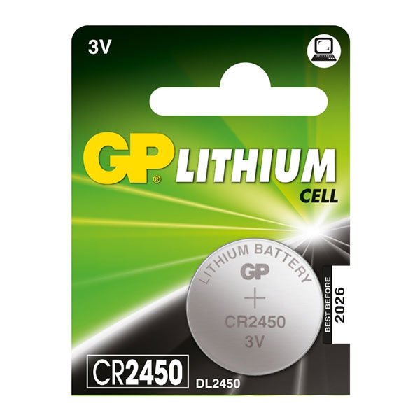 GP CR2450-C5 3V Lityum Düğme Pil