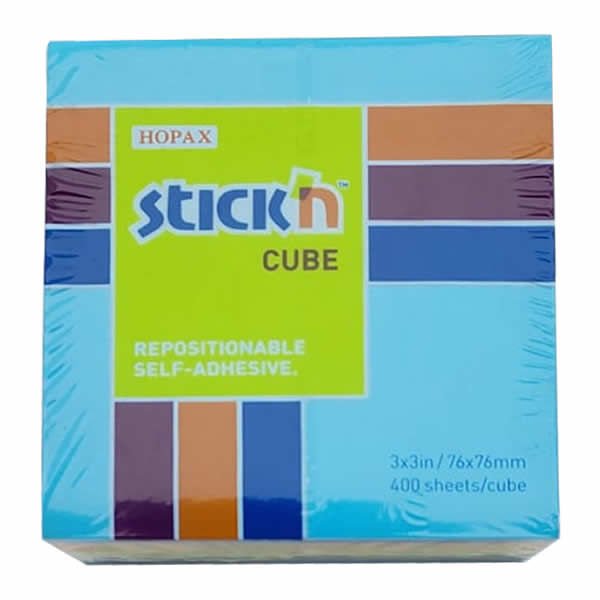 Gıpta Stickn 76x76 400 Yaprak Mıx-B Küp Blok Not Kağıdı