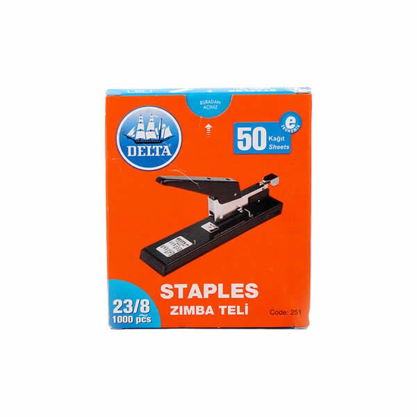 Delta 251 23/8 Kağıt Ciltleme Zımba Teli