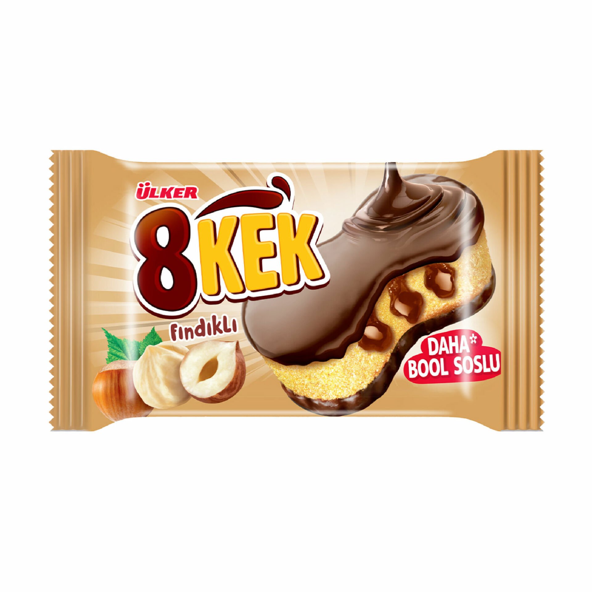 Ülker 52 gr 24 lü 8 Kek Fındıklı Dankek
