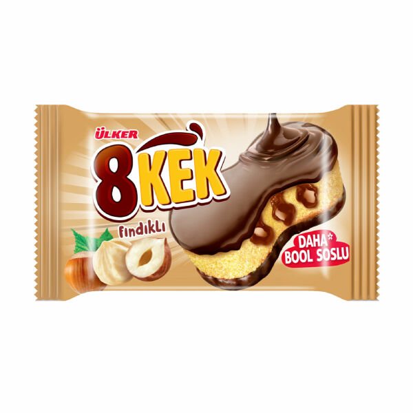 Ülker 52 gr 24 lü 8 Kek Fındıklı Dankek