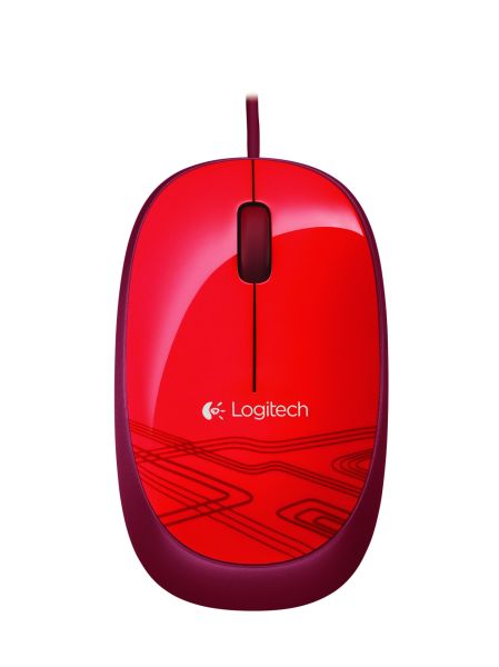 Logitech 910-002945 M105 Kırmızı Optik Kablolu Mouse