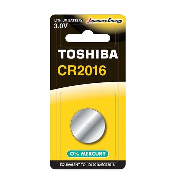 Toshiba Cr2016 Lithium 1'Li 3V Pil