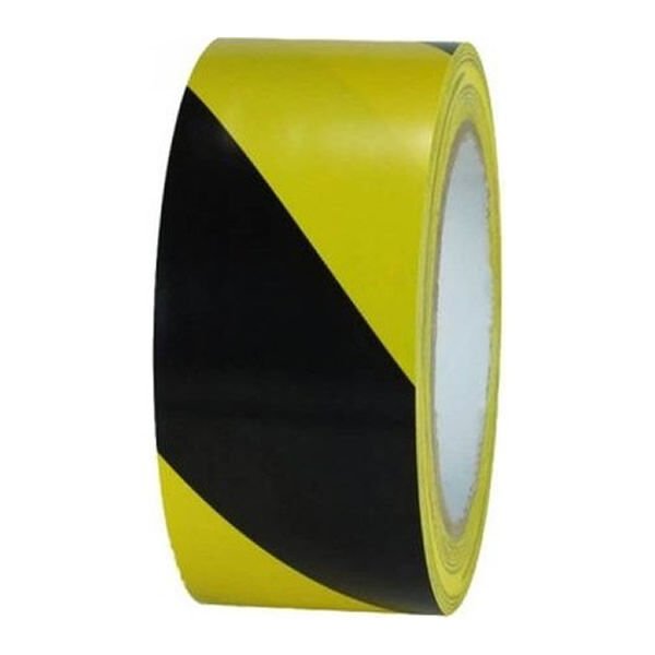 Ruvitape 30 mt x 50 mm siyah Yer İşaretleme Bandı