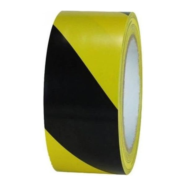 Ruvitape 30 mt x 50 mm siyah Yer İşaretleme Bandı