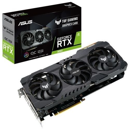 Asus TUF TUF-RTX3060-12G-V2-GAMING RTX3060 V2 12GB GDDR6 192 Bit Gaming Ekran Kartı