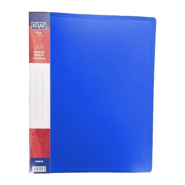 Kraf 1050 2 Halkalı Mavi Dosya