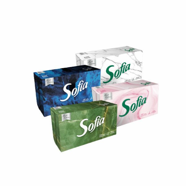 Sofia 100 lü 3 Katlı Premium Mendil