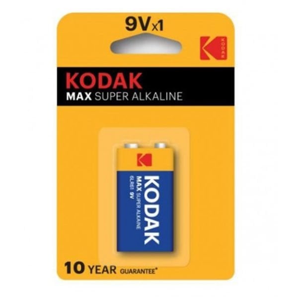 Kodak 281330 Pil Max Süper Alkalin 9 Volt