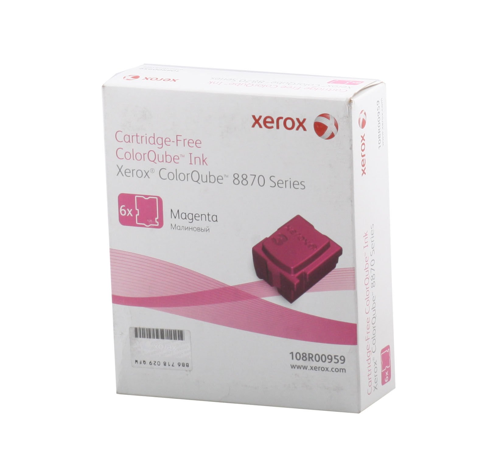 Xerox 108R00959 Phaser 8870-8880 Genuine SolidInk Magenta Kırmızı 6 Stick