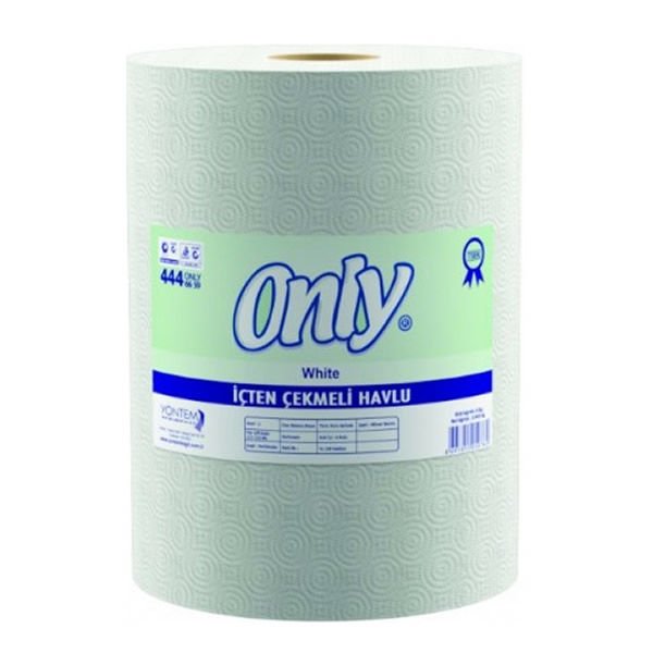 Only 6 lı 4,5 kg White İçten Çekmeli Havlu
