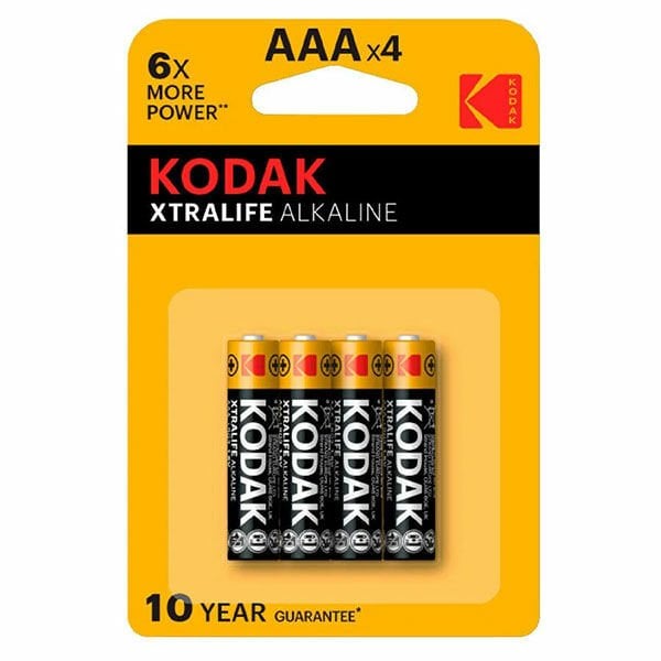 Kodak Xtralife Alkalin İnce Kalem Pil Aaa 4lü