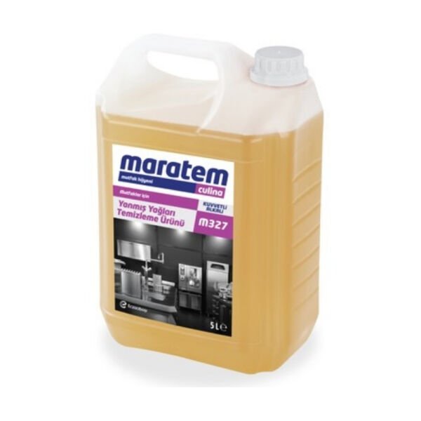 Maratem M327 Yanmış Yağları Temizleme Ürünü 5lt