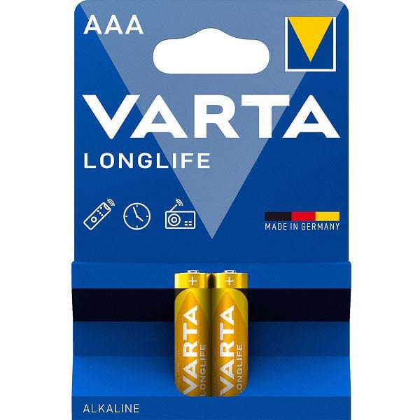 Varta Longlife 2'lü İnce  AAA