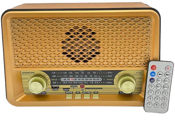 Everton RT-826 Bluetooth-USB-SD-FM Kumandalı Nostaljik Radyo