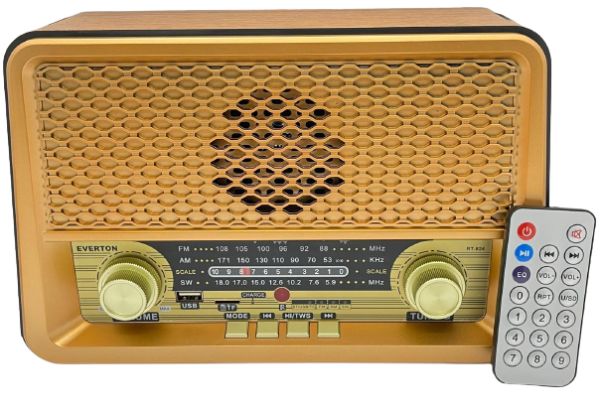 Everton RT-826 Bluetooth-USB-SD-FM Kumandalı Nostaljik Radyo