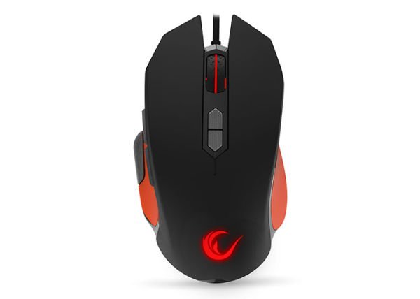 Everest Rampage Strıke smx-r14 Siyah-Turuncu 9 Tuşlu Gaming rgb Mouse 4000DPI